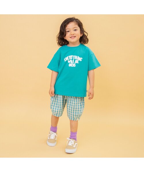 BREEZE（ブリーズ）の「【WEB限定/ジュニア対応】SUMMERプリント半袖Tシャツ（Tシャツ/カットソー・キッズ・グリーン/パープル/オレンジ/チャコール・80/90/110/120/130/140/100）」の8枚目の写真
