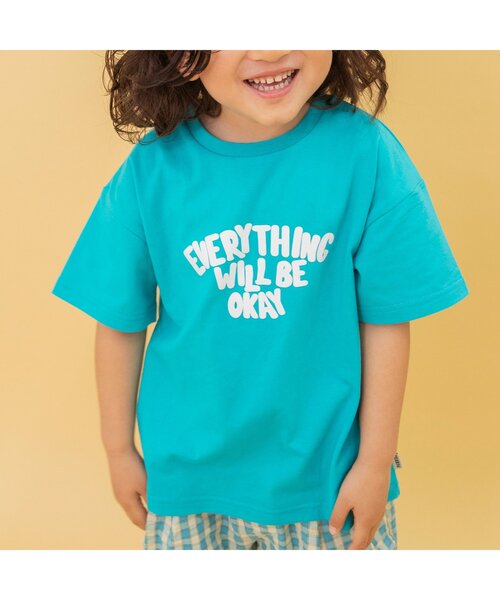 BREEZE（ブリーズ）の「【WEB限定/ジュニア対応】SUMMERプリント半袖Tシャツ（Tシャツ/カットソー・キッズ・グリーン/パープル/オレンジ/チャコール・80/90/110/120/130/140/100）」の10枚目の写真