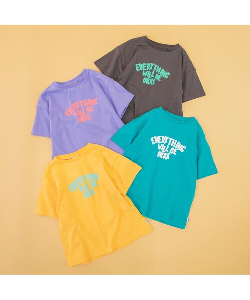 BREEZE（ブリーズ）の「【WEB限定/ジュニア対応】SUMMERプリント半袖Tシャツ（Tシャツ/カットソー・キッズ・グリーン/パープル/オレンジ/チャコール・80/90/110/120/130/140/100）」の13枚目の写真