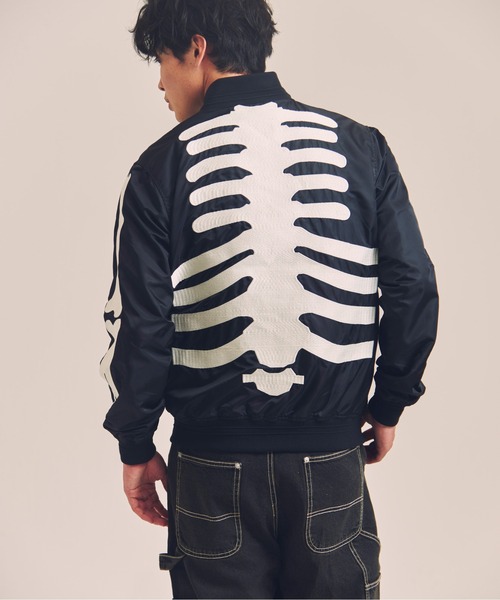 バンソンナイロンジャケット VANSON-ナイロンツイルJKT（その他アウター）｜VANSON