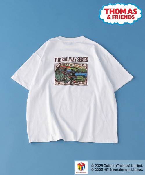 新品 きかんしゃトーマス× niko and ... コラボ Tシャツ Mサイズ きかんしゃトーマス原作出版80周年記念「niko and 」コラボ