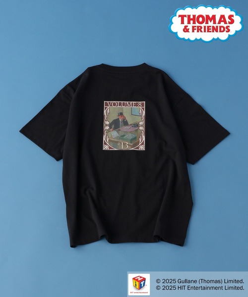 niko and...(ニコアンド)の「【きかんしゃトーマス】コラボプリントTEE(Tシャツ/カットソー・メンズ・カーキ/オフホワイト/ブラック・LARGE/MEDIUM)」の2枚目の写真