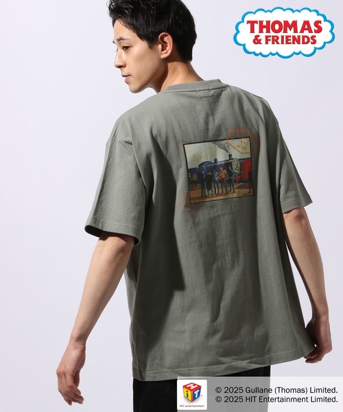niko and...(ニコアンド)の「【きかんしゃトーマス】コラボプリントTEE(Tシャツ/カットソー・メンズ・カーキ/オフホワイト/ブラック・LARGE/MEDIUM)」の6枚目の写真