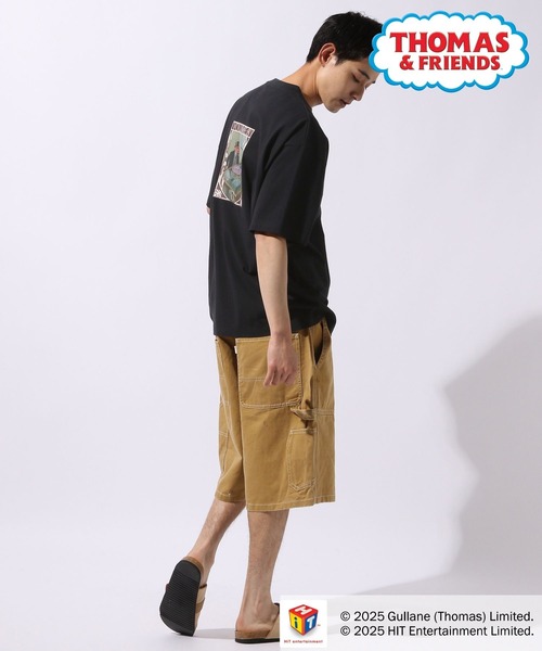 niko and...(ニコアンド)の「【きかんしゃトーマス】コラボプリントTEE(Tシャツ/カットソー・メンズ・カーキ/オフホワイト/ブラック・LARGE/MEDIUM)」の11枚目の写真