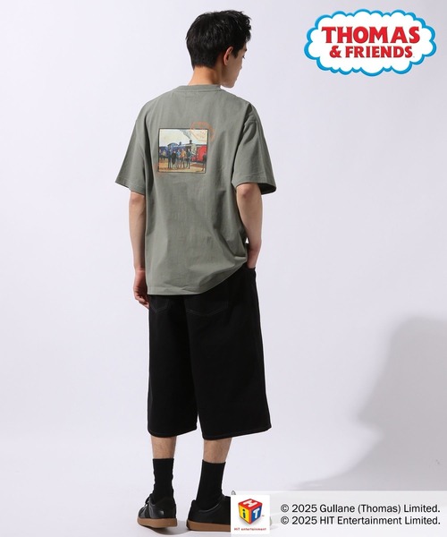niko and...(ニコアンド)の「【きかんしゃトーマス】コラボプリントTEE(Tシャツ/カットソー・メンズ・カーキ/オフホワイト/ブラック・LARGE/MEDIUM)」の13枚目の写真