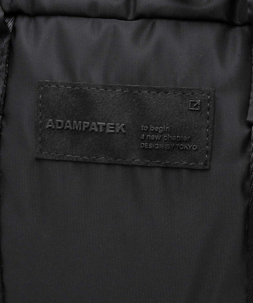 ADAM PATEK(アダムパテック)の「中綿入り 撥水ナイロン ミニボストン ショルダーバッグ(ショルダーバッグ・メンズ・ブラック・FREE)」の16枚目の写真