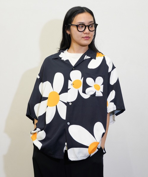 Sunny Sports サニースポーツバンドカラーロングシャツ Sunny Sports サニースポーツバンドカラーロングシャツ