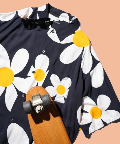 セール】SUNNY SPORTS / サニースポーツ PRINTED BOX SHIRT 花