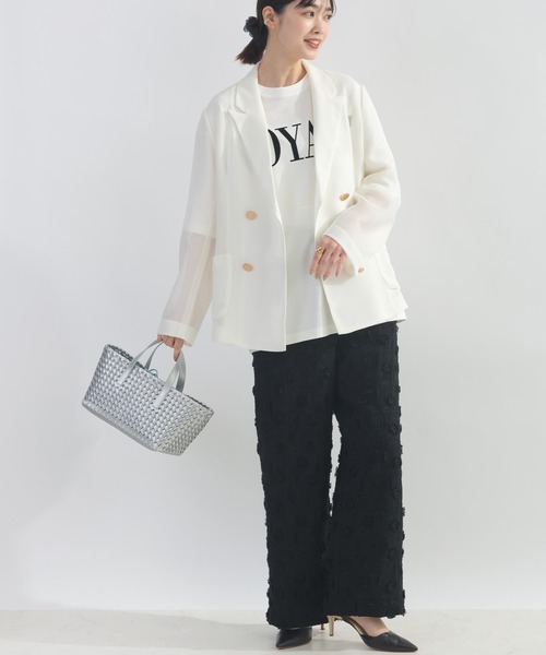 PICCIN（ピッチン）の「【セットアップ可能】レースイージーパンツ（その他パンツ・レディース・オフホワイト/ブラック・L/M）」の17枚目の写真