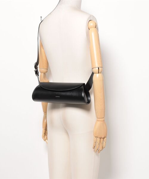 JIL SANDER（ジルサンダー）の「JIL SANDER CANNOLO SM（ハンドバッグ・レディース・ブラック・FREE）」の2枚目の写真