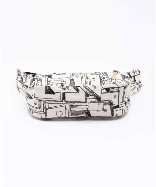 FABRICK（ファブリック）の「FABRICK【STEFAN MARX】 UTILITY WAIST BAG（ボディバッグ/ウエストポーチ・メンズ・ホワイト/グリーン・FREE）」の2枚目の写真