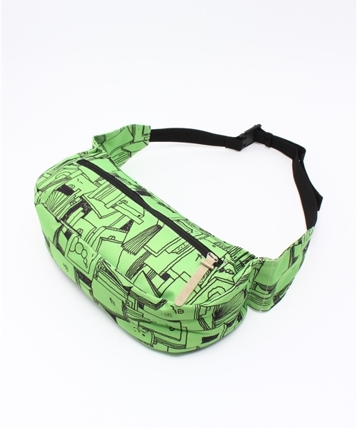 FABRICK（ファブリック）の「FABRICK【STEFAN MARX】 UTILITY WAIST BAG（ボディバッグ/ウエストポーチ・メンズ・ホワイト/グリーン・FREE）」の7枚目の写真