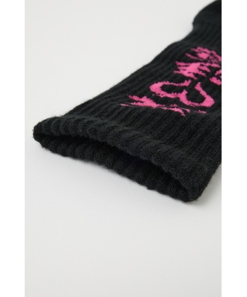 MOUSSY(マウジー)の「BEP HWC HEART ソックス(ソックス/靴下・レディース・ホワイト/ブラック・FREE)」の8枚目の写真
