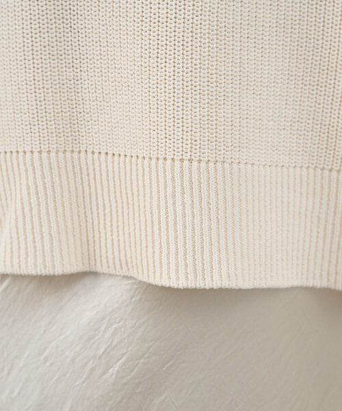 SHENERY（シーナリー）の「深Vネックニットベスト（ベスト・レディース・アイボリー/グレイッシュベージュ/ブラック・FREE）」の18枚目の写真