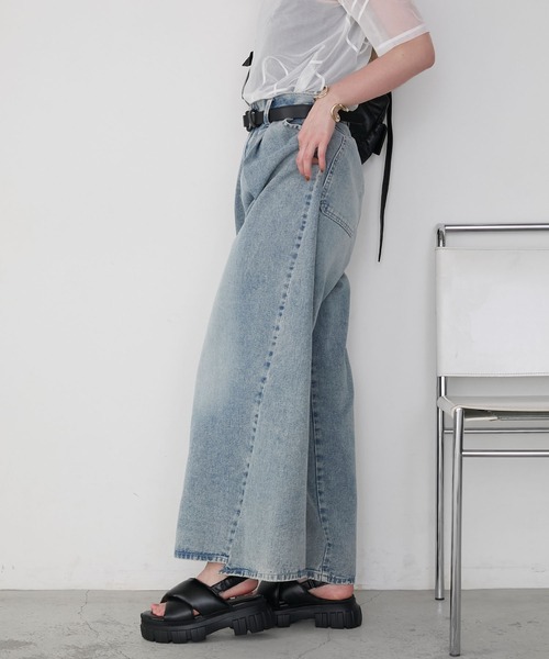 forksy.(フォルクシー)の「【forksy.】ベルトデザイン パフィー スポーツサンダル(サンダル・レディース・ブラック/オフホワイト・M/L)」の17枚目の写真