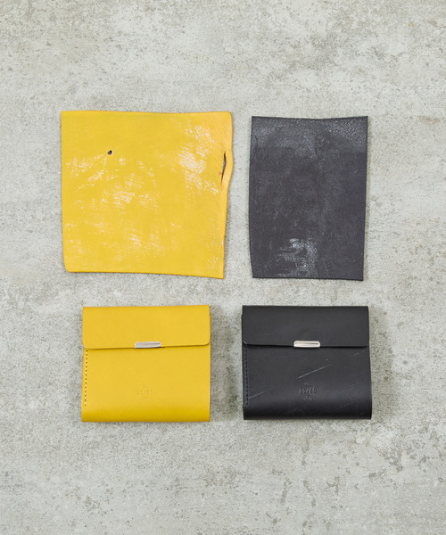 20/80 トゥエンティーエイティー / BRIDLE LEATHER FOLDED WALLET WITH FLAP UKブライドルレザー3つ折り牛革財布 ミニウォレット / W038