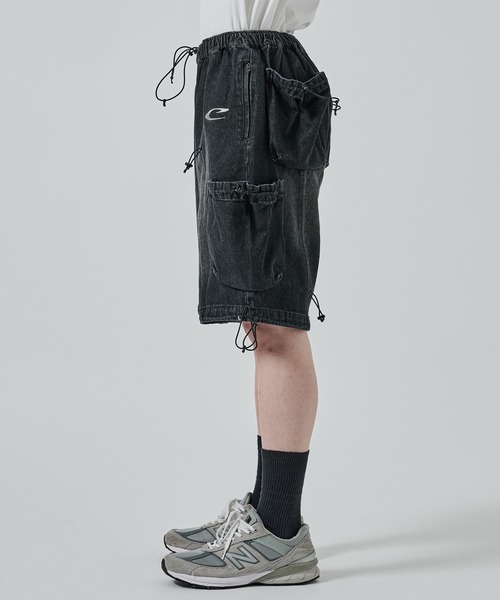 CPG（シーピージー）の「【CPG】CPG ANOMALY CORD DENIM HALF PANTS（その他パンツ・メンズ・ブルー/ブラック・L/M）」の6枚目の写真