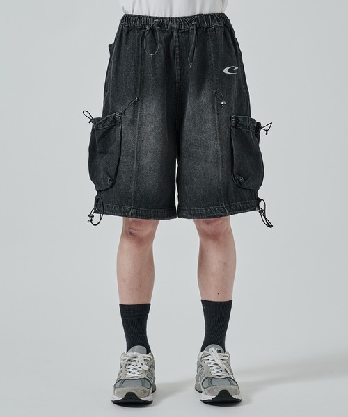 CPG（シーピージー）の「【CPG】CPG ANOMALY CORD DENIM HALF PANTS（その他パンツ・メンズ・ブルー/ブラック・L/M）」の5枚目の写真