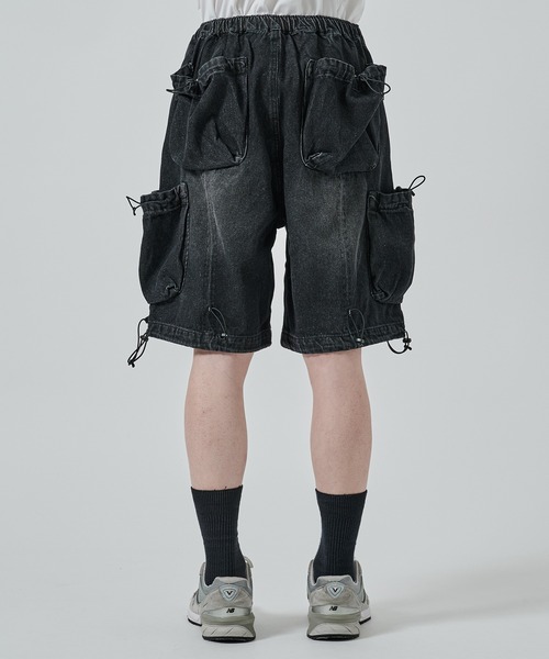 CPG（シーピージー）の「【CPG】CPG ANOMALY CORD DENIM HALF PANTS（その他パンツ・メンズ・ブルー/ブラック・L/M）」の7枚目の写真