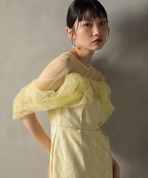 Kana（カナ）の「チュール レース トルネード ペンシル ワンピース ドレス パーティー 結婚式 お呼ばれ オケージョン（ドレス）」