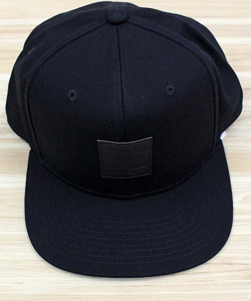 【美品】Carhartt WIP カーハート　キャップ 帽子　ブラック　黒 カーハート carhartt WIP キャップ 帽子 スナップバックキャップ