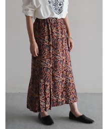 NOMBRE IMPAIR（ノンブルアンペール）の「ボタニカルPT　裾タックイージースカート（スカート）」