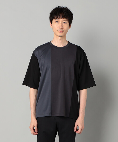 COMME CA MEN(コムサメン)の「カラーブロック Tシャツ(Tシャツ/カットソー・メンズ・ライトグレー/ブラック/ミント・M/L)」の19枚目の写真