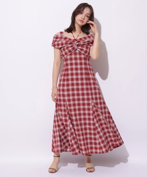 Rirandture ラッフルシフォンプリントワンピース　サイズ2 Rirandture（リランドチュール）の「ラッフルシフォンプリント