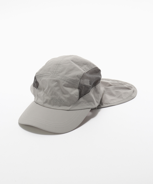 417 EDIFICE(フォーワンセブンエディフィス)の「FRENDO GOBI CASQUETTE(キャップ・メンズ・カーキ/チャコールグレー・FREE)」の1枚目の写真