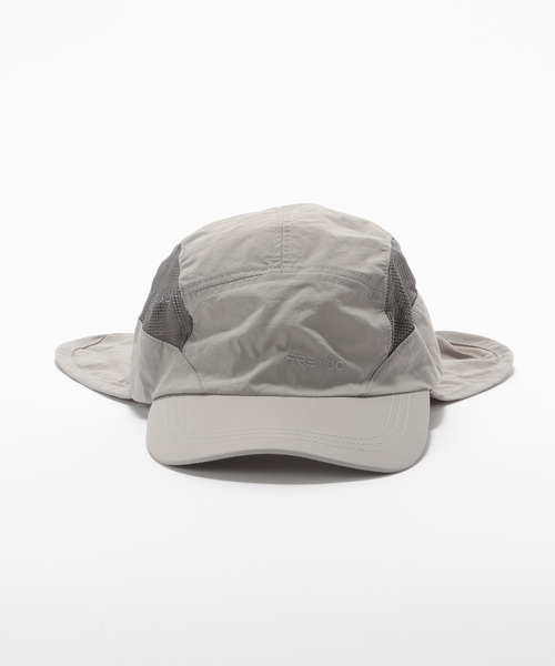 417 EDIFICE(フォーワンセブンエディフィス)の「FRENDO GOBI CASQUETTE(キャップ・メンズ・カーキ/チャコールグレー・FREE)」の3枚目の写真