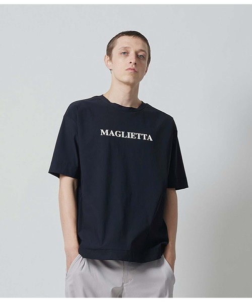 junhashimoto(ジュンハシモト)の「JH+ DOUBLE COOL T -MAGLIETTA(Tシャツ/カットソー・メンズ・ブラック×ブラック/チャコール・2/3/4/5)」の22枚目の写真