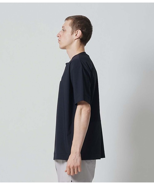 junhashimoto(ジュンハシモト)の「JH+ DOUBLE COOL T -MAGLIETTA(Tシャツ/カットソー・メンズ・ブラック×ブラック/チャコール・2/3/4/5)」の15枚目の写真