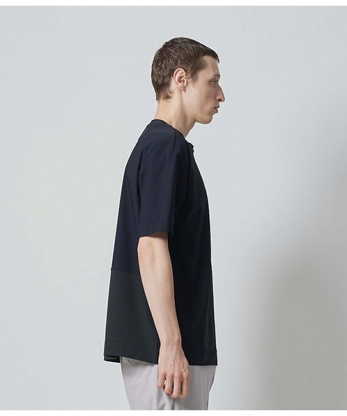 junhashimoto(ジュンハシモト)の「JH+ DOUBLE COOL T -MAGLIETTA(Tシャツ/カットソー・メンズ・ブラック×ブラック/チャコール・2/3/4/5)」の17枚目の写真