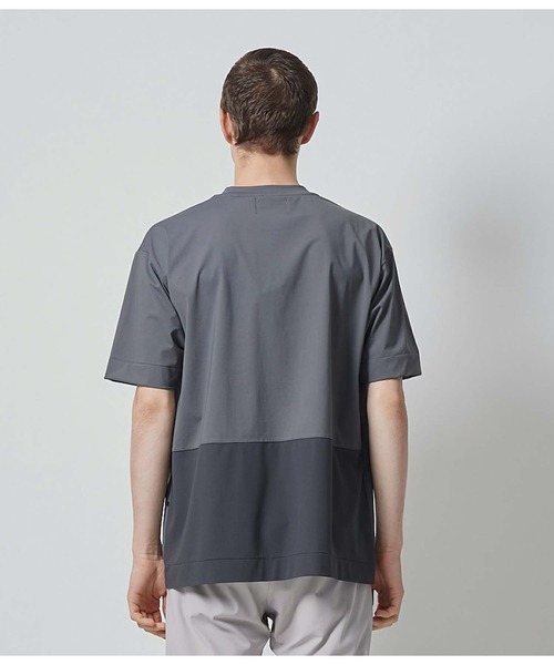 junhashimoto(ジュンハシモト)の「JH+ DOUBLE COOL T -MAGLIETTA(Tシャツ/カットソー・メンズ・ブラック×ブラック/チャコール・2/3/4/5)」の20枚目の写真