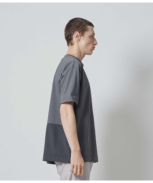 junhashimoto(ジュンハシモト)の「JH+ DOUBLE COOL T -MAGLIETTA(Tシャツ/カットソー・メンズ・ブラック×ブラック/チャコール・2/3/4/5)」の21枚目の写真