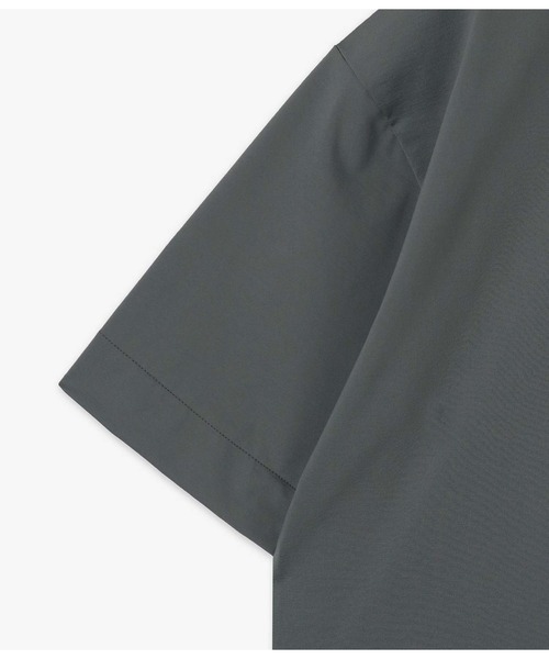 junhashimoto(ジュンハシモト)の「JH+ DOUBLE COOL T -MAGLIETTA(Tシャツ/カットソー・メンズ・ブラック×ブラック/チャコール・2/3/4/5)」の6枚目の写真