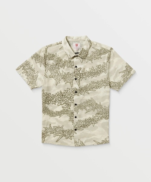 VOLCOM■BAMBOOZELID FLORAL Short-Sleeved Shirt■送料込 Volcom Entertainment Pepper Short Sleeve Shirt - Black