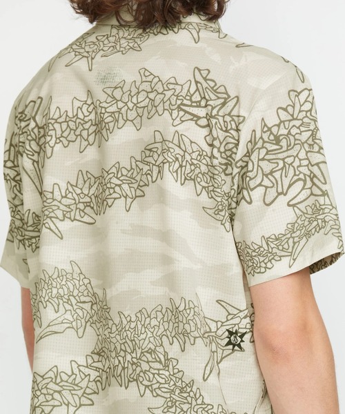 VOLCOM■BAMBOOZELID FLORAL Short-Sleeved Shirt■送料込 セール】【VOLCOM/ボルコム】 WARBLER Short Sleeve WOVEN /胸