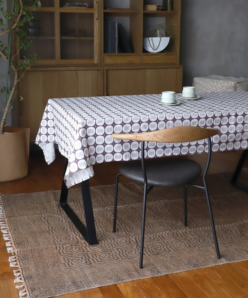 a.depeche/アデペシュ】テーブルクロス kha-na table cloth 135×210