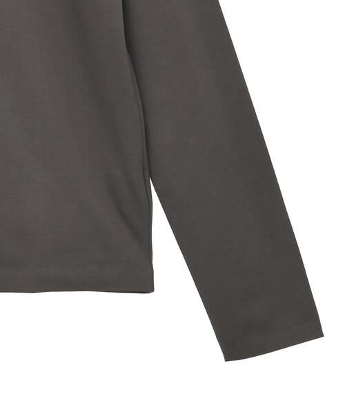 martinique（マルティニーク）の「《定番》ESSENTIALロンT（Tシャツ/カットソー・レディース・スミクロ/ホワイト・FREE）」の5枚目の写真