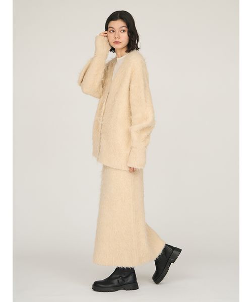 2025秋冬 emmi エミ シャギーニットカーディガン シャギーニットカーディガン（カーディガン/ボレロ）｜emmi（エミ）の