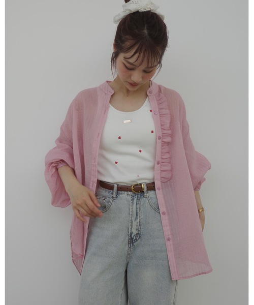 ジュメロ　jumelle パールブラウス jumelle（ジュメロ）の「パールブラウス（シャツ/ブラウス