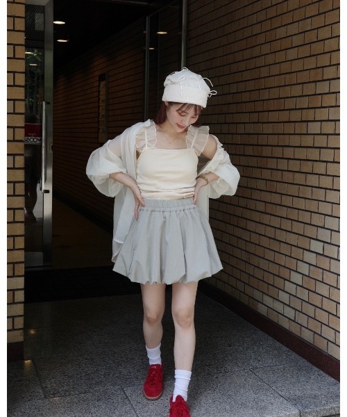【新品タグ付】jumelle ストライプシアーシャツ　ピンク　ジュメロ ストライプシアーシャツ（シャツ/ブラウス）｜jumelle（ジュメロ