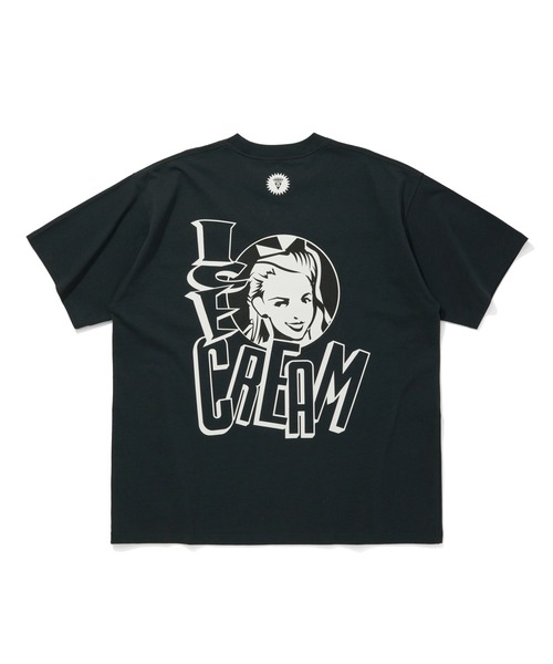ICECREAM(アイスクリーム)の「COTTON T-SHIRT ICECREAM(Tシャツ/カットソー・メンズ・チャコールグレー/ブラック/ホワイト・LARGE/X-LARGE/MEDIUM/SMALL)」の6枚目の写真