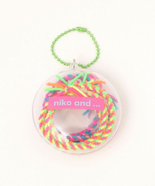 niko and...(ニコアンド)の「ケース入りセットヘアゴム(ヘアゴム・レディース・その他1/その他2・0)」の2枚目の写真
