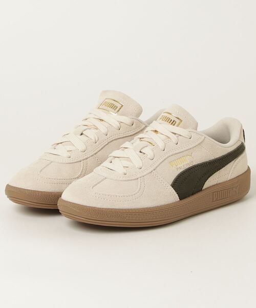PUMA(プーマ)の「PUMA PALERMO PREMIUM SUEDE / プーマ パレルモ プレミアム スウェード(スニーカー・レディース・ライトベージュ・23.0cm/23.5cm/24.0cm/24.5cm/25.0cm/22.5cm)」の11枚目の写真