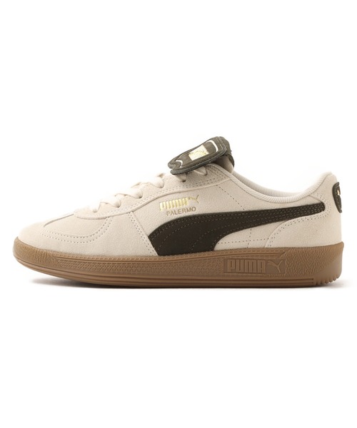 PUMA(プーマ)の「PUMA PALERMO PREMIUM SUEDE / プーマ パレルモ プレミアム スウェード(スニーカー・レディース・ライトベージュ・23.0cm/23.5cm/24.0cm/24.5cm/25.0cm/22.5cm)」の6枚目の写真