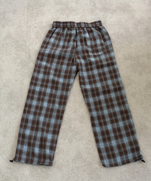 link lot(リンクロット)の「ドローコード付きチェックイージーネルパンツ(その他パンツ・メンズ・ブラック/ブルー/ブラウン・M/L)」の16枚目の写真