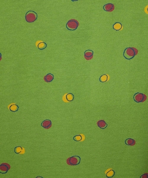 Jocomomola（ホコモモラ）の「【接触冷感】Charco ドットカットソーワンピース（ワンピース・レディース・ブラック/グリーン・40）」の14枚目の写真