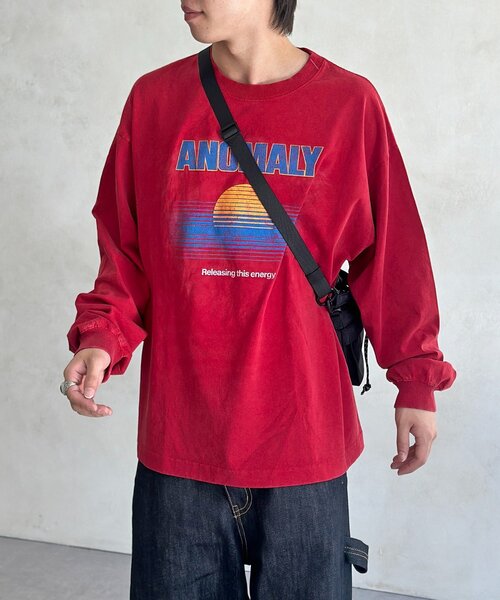 CPCM（シーピーシーエム）の「カラーパウダーロンT（Tシャツ/カットソー・レディース・ブラック/レッド/ブラウン/グリーン・MEDIUM/LARGE）」の4枚目の写真